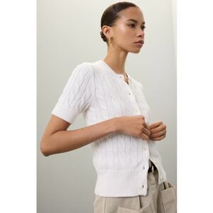 Polo Ralph Lauren Cable Knit Short Sleeve Cardigan